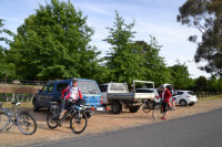 Beechworth to Osborne's Flat Rail Trail by bike, Grade 2/3, 37km