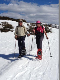 Mt Buffalo in Spring, Grade 3,  10km Snowshoe