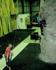 Indoor Rock Climbing