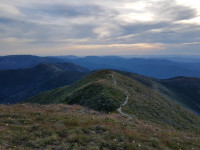 Mt Feathertop via Nth West spur track grade 4-5 hike 22.5km