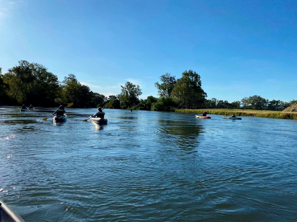 on the River